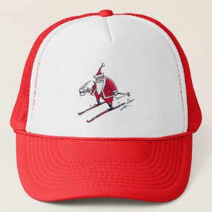 Casquette Chapeau de camionneur père Noël Skiker