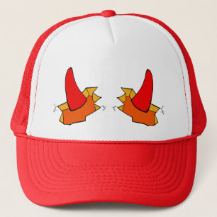 Casquette Chapeau de camionneur 'Petit Diable' mignon