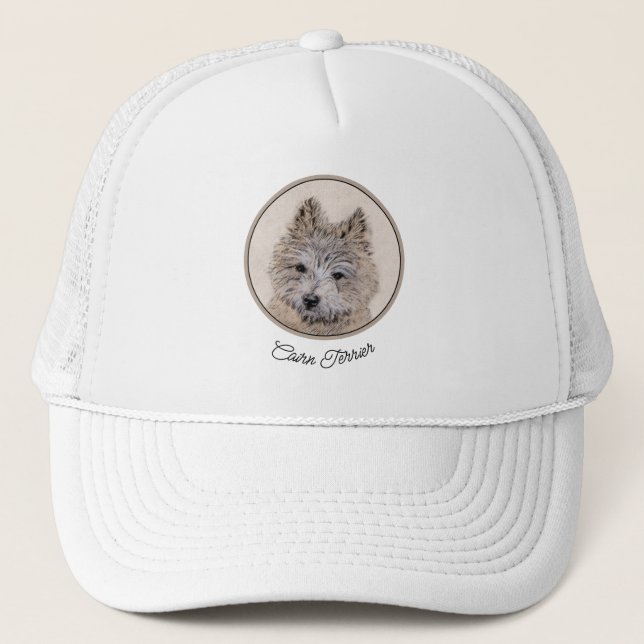 Casquette chapeau de camionneur rond (nom) (Devant)