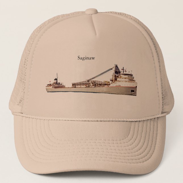 Casquette Chapeau de camionneur Saginaw (Devant)