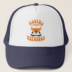 Casquette chapeau de camionneur vieillissant