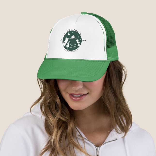 Casquette Chapeau de célibataire de camp personnalisé, (En situation)