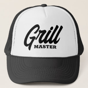 Casquette Chapeau de chauffeur Grill Master pour chef de soi
