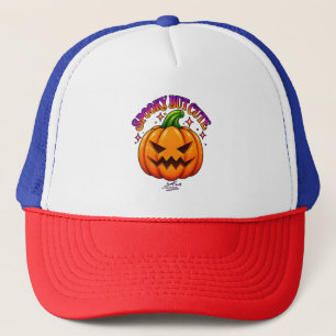 Casquette Chapeau de citrouille d'Halloween mignon et effray