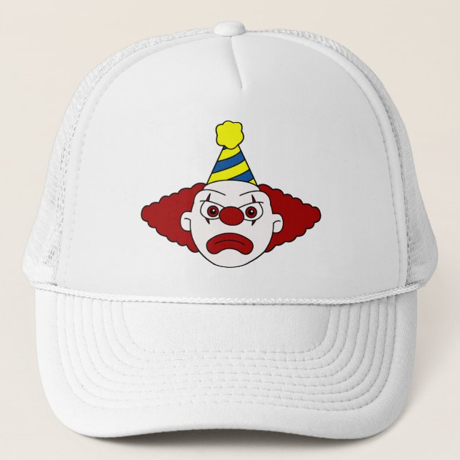 Casquette Chapeau de clown triste de fête (Devant)