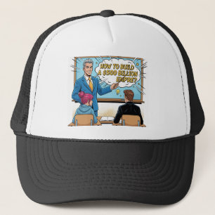 Casquette Chapeau de Constructeur d'Empire Milliardaire Pop