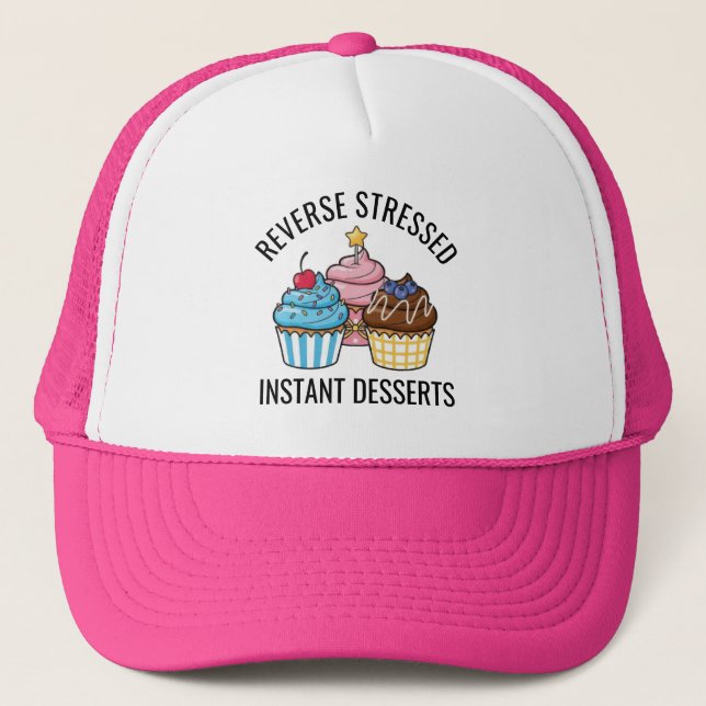 Casquette Chapeau de Cupcake Mignon (Devant)