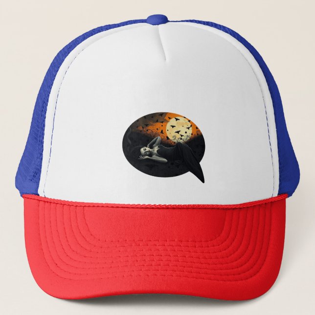 Casquette chapeau de dame (Devant)