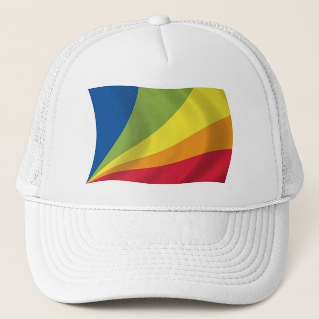 Casquette Chapeau de drapeau de Lingua Franca Nova (Devant)