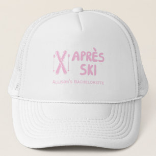Casquette Chapeau de fête de Bachelorette Pink Après-Ski