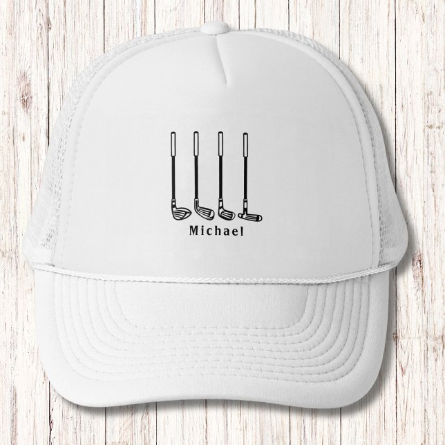Casquette Chapeau de garçon d'honneur Monogram | Chapeau clu (Créateur téléchargé)