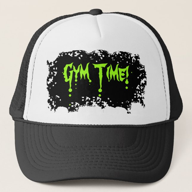 Casquette Chapeau de Gym Time Trucker (Devant)
