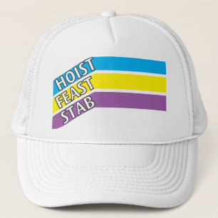 Casquette Chapeau de HFS bleu, jaune, pourpre