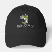 Chapeau de légende de pêche