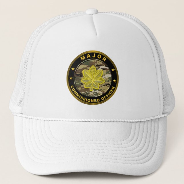 Casquette Chapeau de Major de l'Armée (Devant)