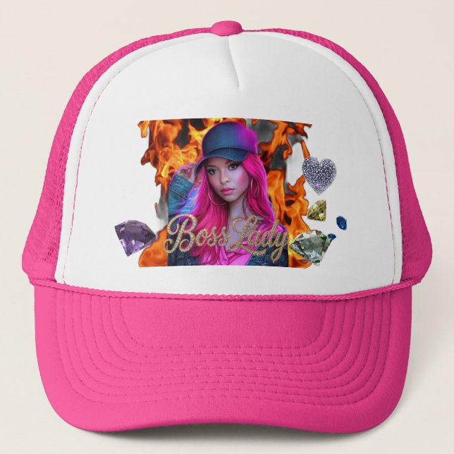 Casquette Chapeau de patronne (Devant)