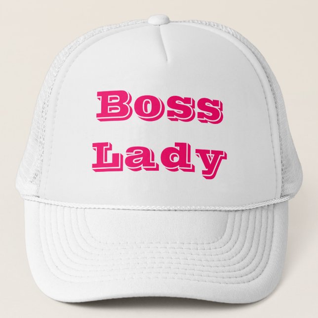 Casquette Chapeau de patronne (Devant)