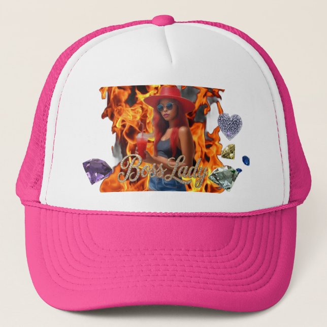 Casquette Chapeau de patronne (Devant)