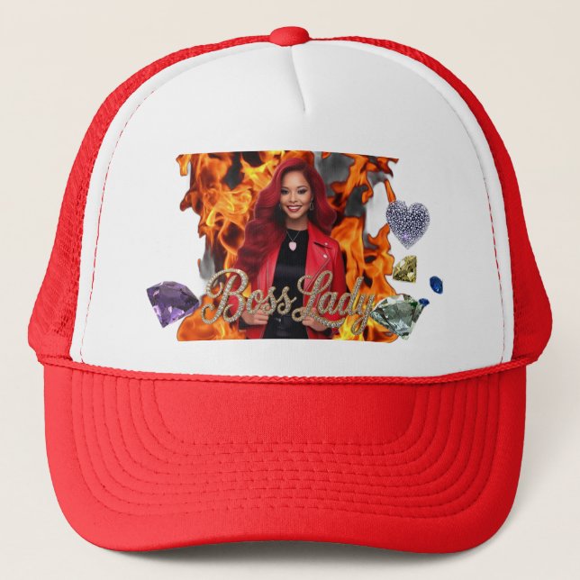 Casquette Chapeau de patronne (Devant)