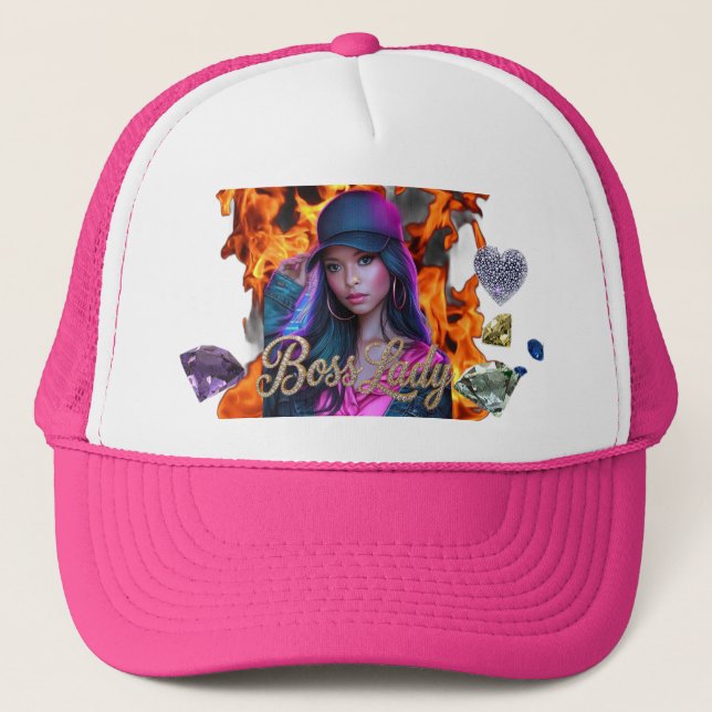Casquette Chapeau de patronne (Devant)