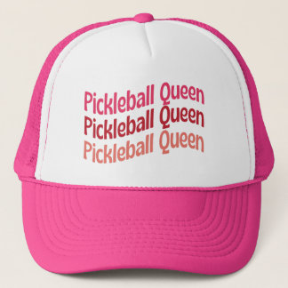 Casquette Chapeau de Pickleball Queen Trucker pour Picklebal