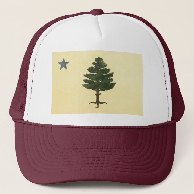 Casquette Chapeau de remorqueur de l'arbre du pin d'État du  (Devant)