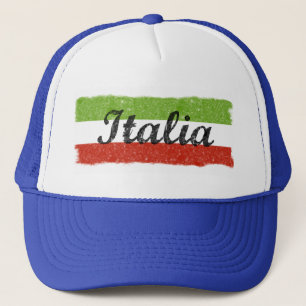 Casquette Chapeau de routier rétro Italia Italia