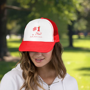 Casquette Chapeau de sport personnalisé #1 Mom Love