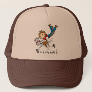 Casquette Chapeau de Stick Figure Cowboy