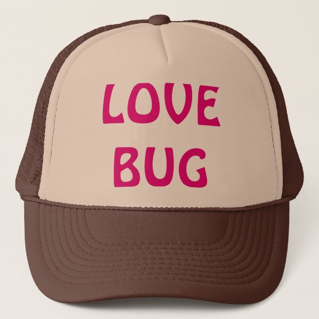 Casquette Chapeau de Trucker de Bug Love (Devant)