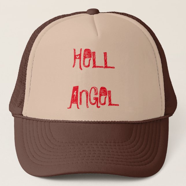 Casquette Chapeau de Trucker Hell Angel (Devant)