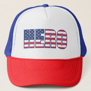 Casquette Chapeau de Trucker Hero Flag