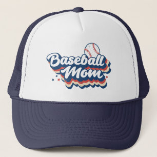 Casquette Chapeau de Trucker pour maman de baseball rétro