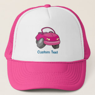 Casquette Chapeau de voiture de voiture carton rose
