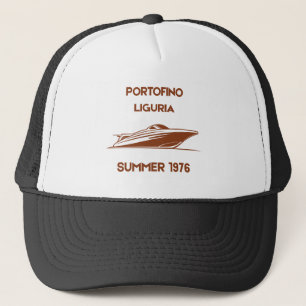 Casquette Chapeau de yachting rétro Portofino Ligurie vintag