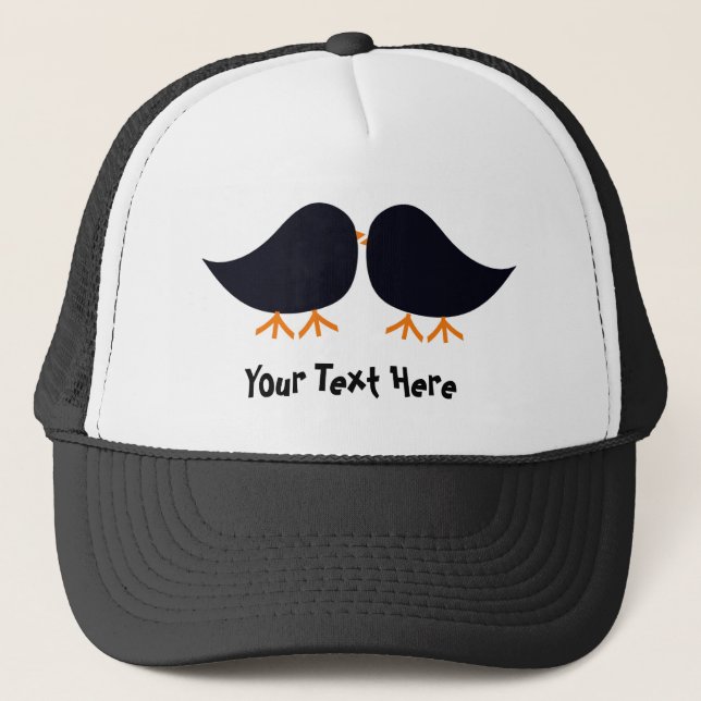 Casquette Chapeau d'oiseau à moustache (Devant)