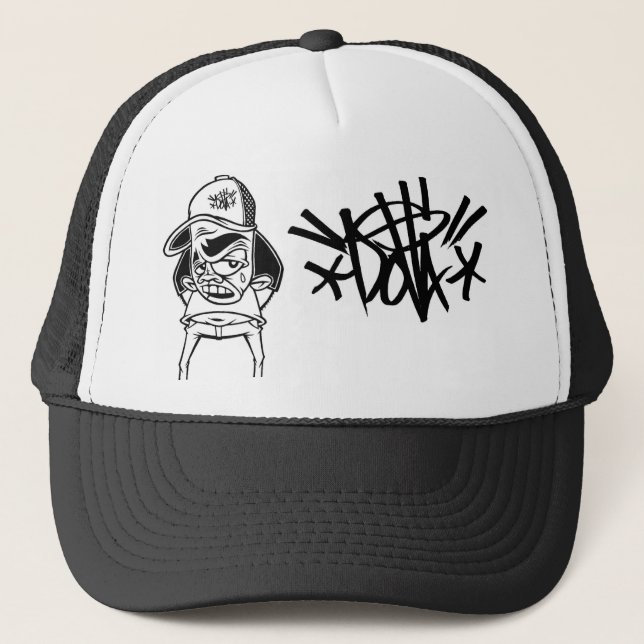 Casquette chapeau dolla tag avec personnage (Devant)
