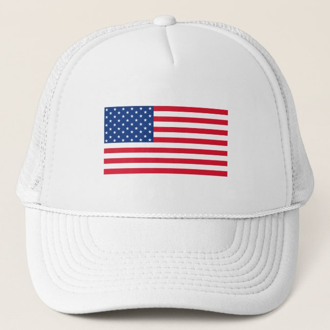 Casquette Chapeau Drapeau Américain (Devant)