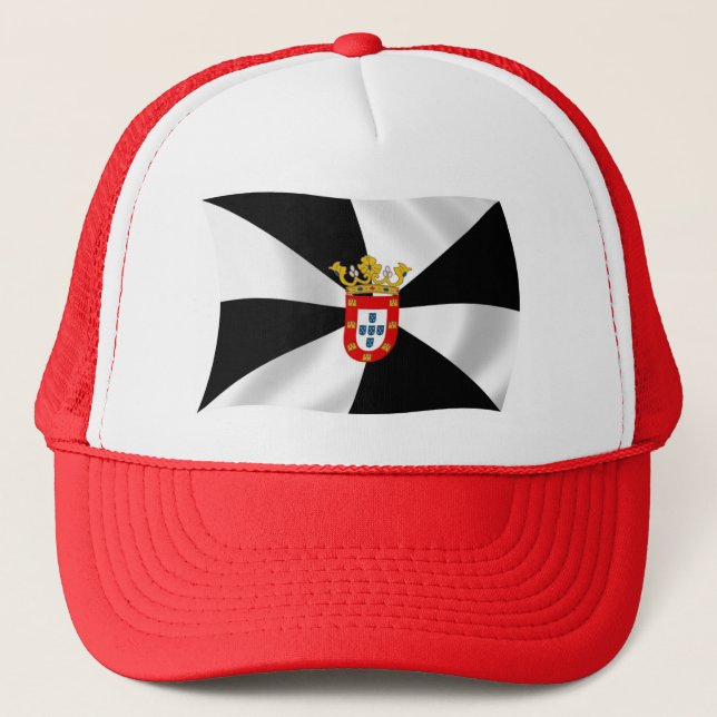 Casquette Chapeau Drapeau de Ceuta (Devant)