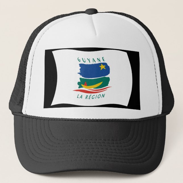 Casquette Chapeau Drapeau de la Guyane française (Devant)