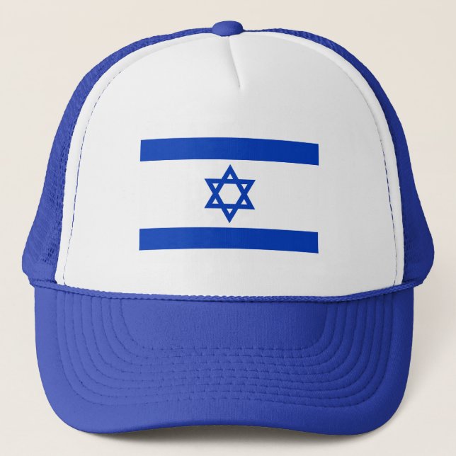 Casquette Chapeau Drapeau d'Israël  (Devant)