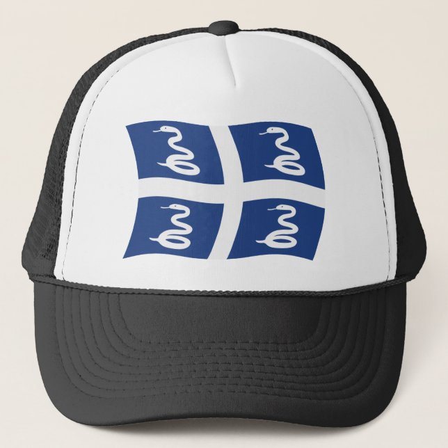 Casquette Chapeau Drapeau Martinique (Devant)