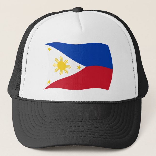 Casquette Chapeau Drapeau Philippines (Devant)