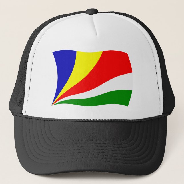 Casquette Chapeau Drapeau Seychelles (Devant)