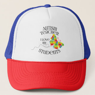 Casquette Chapeau du camionneur d'autisme/Casquette
