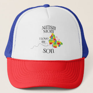 Casquette Chapeau du camionneur d'autisme/Casquette