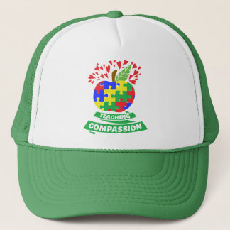 Casquette Chapeau du camionneur d'autisme/Casquette