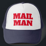 Casquette Chapeau du camionneur de costume MailMan<br><div class="desc">Chapeau de camionneur de costume MailMan. Des accessoires amusants pour la fête ou l'événement.</div>