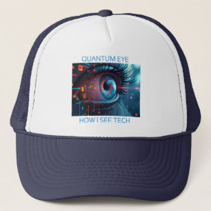Casquette Chapeau du camionneur Quantum Eye Tech