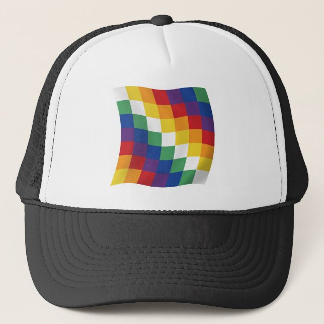 Casquette Chapeau du drapeau aymara (Devant)